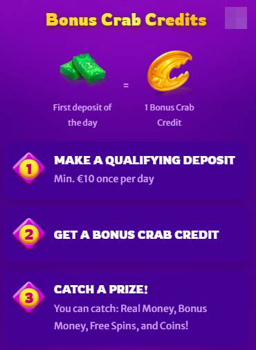Bonus crab midarion