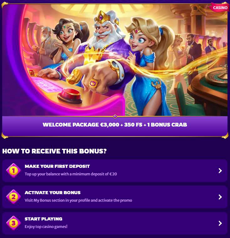 welcome bonus midarion